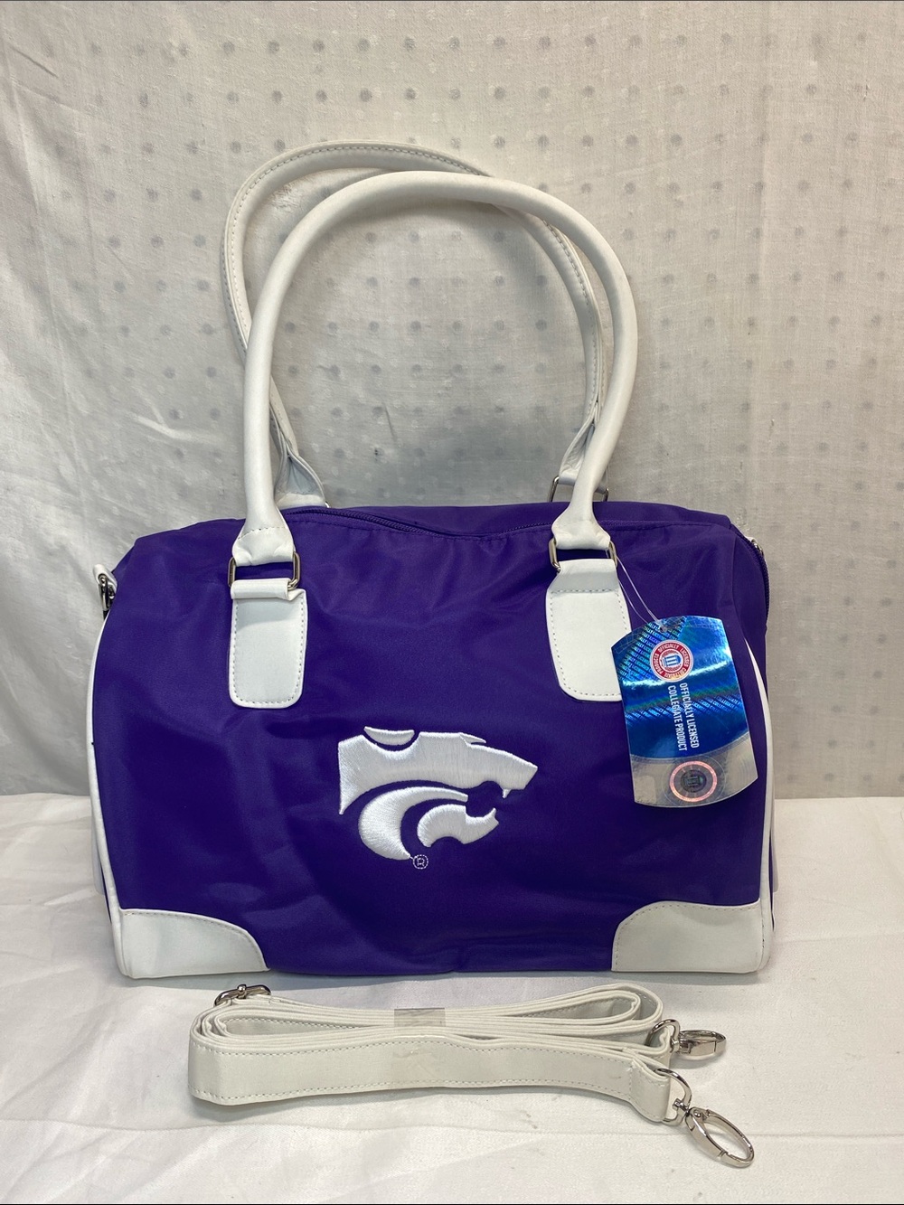Kansas State University Wildcats NCAA Deluxe Handbag Little Earth Productions